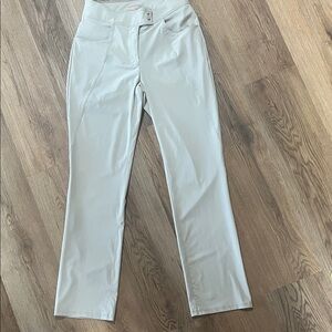 Kinona light Gray Stretch Golf athletic Bootcut Pants XS